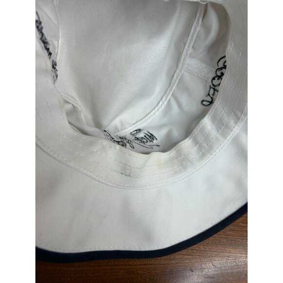 Vintage Mickey mouse autographed white bucket outdoor sun hat parks Walt Disney - Picture 8 of 8